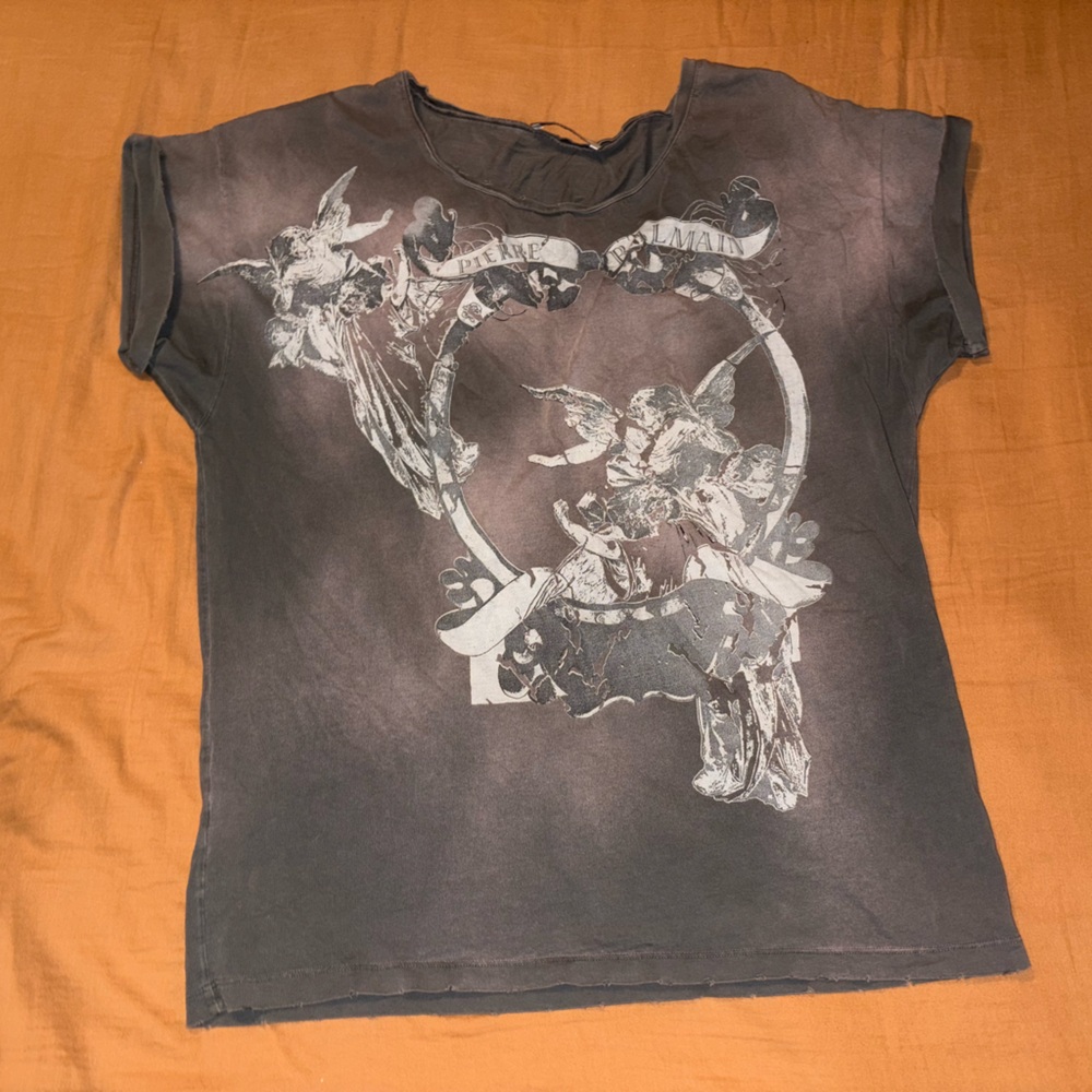 pierre balmain distressed tee